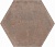 Плитка настенная Виченца 200x231 коричневая SG23003N