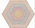 Декор настенный Патакона 104x120 розовый светлый VT\A74\SG1010