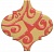 Декор настенный Арабески Майолика 65x65 орнамент OS\A39\65000