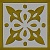 Декор Charme Evo (Шарм Эво) Тоццетто Лэйди Голд 72x72 коричневый (4 рисунка без выбора)